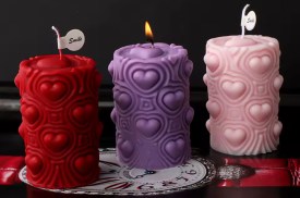 Molde silicona velon con corazones